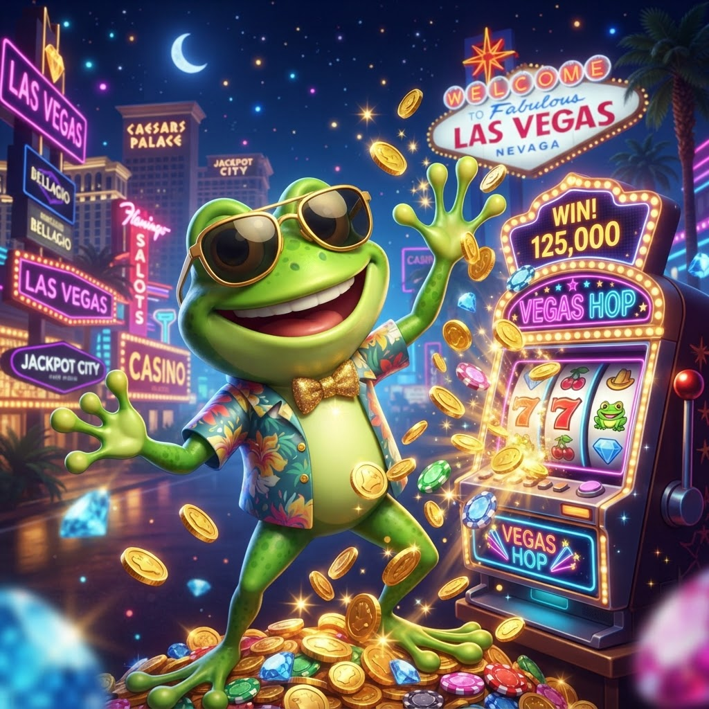 Elvis Frog in Vegas slot by BGaming at JeetCity